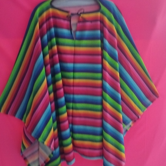 Women's brightly colored kaftan - Picture 2 of 8